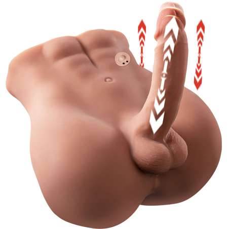 XISE BERTLETT DILDO ASS MASTURBADOR DILDO Y ANO REALaSTICO POSICIaN FRONTAL CON THRUSTING 18 CM