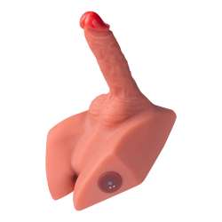 XISE MICHAEL MASTURBADOR DILDO Y ANO REALaSTICO CON THRUSTING 15 CM