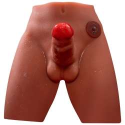 XISE JASON MASTURBADOR DILDO REALaSTICO CON THRUSTING Y VIBRACIaN 17 CM