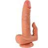 SHEQU JULIAN DILDO Y ESTIMULADOR DE CLaTORIS CON VIBRACIaN Y CONTROL REMOTO 16 CM