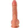 SHEQU JULIAN DILDO Y ESTIMULADOR DE CLaTORIS CON VIBRACIaN Y CONTROL REMOTO 16 CM
