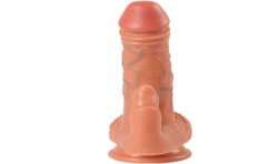 SHEQU JULIAN DILDO Y ESTIMULADOR DE CLaTORIS CON VIBRACIaN Y CONTROL REMOTO 16 CM