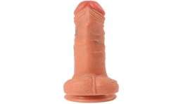 SHEQU JULIAN DILDO Y ESTIMULADOR DE CLaTORIS CON VIBRACIaN Y CONTROL REMOTO 16 CM