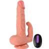 SHEQU HAYDEN DILDO Y ESTIMULADOR DE CLaTORIS CON VIBRACIaN Y CONTROL REMOTO 16 CM