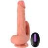 SHEQU HAYDEN DILDO Y ESTIMULADOR DE CLaTORIS CON VIBRACIaN Y CONTROL REMOTO 16 CM