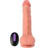 SHEQU HAYDEN DILDO Y ESTIMULADOR DE CLaTORIS CON VIBRACIaN Y CONTROL REMOTO 16 CM