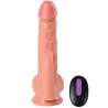 SHEQU HAYDEN DILDO Y ESTIMULADOR DE CLaTORIS CON VIBRACIaN Y CONTROL REMOTO 16 CM