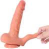 SHEQU HAYDEN DILDO Y ESTIMULADOR DE CLaTORIS CON VIBRACIaN Y CONTROL REMOTO 16 CM