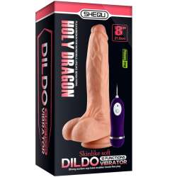 SHEQU HOLY DRAGON DILDO VIBRADOR CON CONTROL REMOTO 205 CM