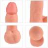 SHEQU ADAM DILDO VIBRADOR CON CONTROL REMOTO 21 CM