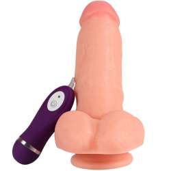 SHEQU RED EAGLE DILDO VIBRADOR CON CONTROL REMOTO 17 CM