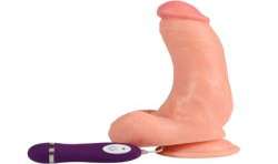 SHEQU LUNGTON DILDO VIBRADOR CON CONTROL REMOTO 225 CM