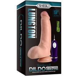 SHEQU LUNGTON DILDO VIBRADOR CON CONTROL REMOTO 225 CM
