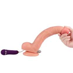 SHEQU OPTIMUS DILDO VIBRADOR CON CONTROL REMOTO 28 CM