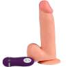 SHEQU PHANTOM DILDO VIBRADOR CON CONTROL REMOTO 20 CM