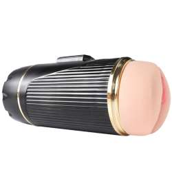 SHEQU KAY MASTURBADOR DOBLE CON VIBRACIaN DUAL BOCA Y VAGINA