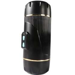 SHEQU KAY MASTURBADOR DOBLE CON VIBRACIaN DUAL BOCA Y VAGINA