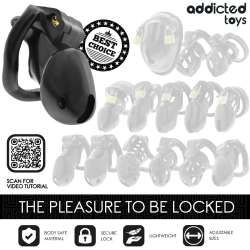 ADDICTED TOYS LOCKED MINDNIGHT CELL JAULA PARA PENE TALLA S 48 CM