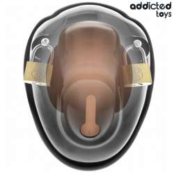 ADDICTED TOYS LOCKED KEYLESS RESTRAINT JAULA PARA PENE 115 CM