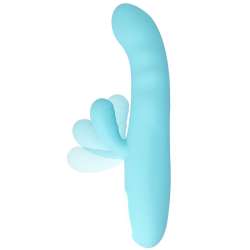 MIA EIFFEL VIBRADOR ROTADOR AZUL TURQUESA