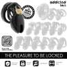 ADDICTED TOYS LOCKED FORBIDDEN VAULT JAULA PARA PENE 10 CM