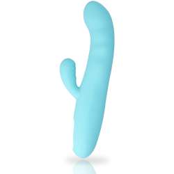 MIA EIFFEL VIBRADOR ROTADOR AZUL TURQUESA