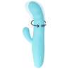 MIA EIFFEL VIBRADOR ROTADOR AZUL TURQUESA