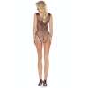 PASSION BS109 BODYSTOCKING MARIPOSA NEGRO