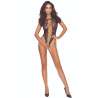 PASSION BS112 BODYSTOCKING ENCAJE NEGRO