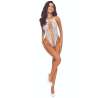 PASSION BS112 BODYSTOCKING ENCAJE BLANCO