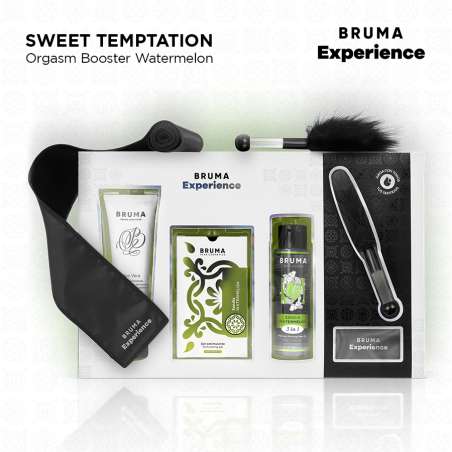BRUMA XPERIENCE KIT TENTACIaN DULCE SANDaA CON POTENCIADOR DE ORGASMOS