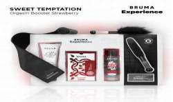 BRUMA XPERIENCE KIT TENTACIaN DULCE FRESA CON POTENCIADOR DE ORGASMOS