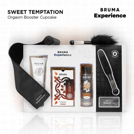 BRUMA XPERIENCE KIT TENTACIaN DULCE TARTA AMERICANA CON POTENCIADOR DE ORGASMOS