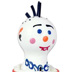 CONDOMERIE PRESERVATIVO DECORATIVO PINTADO A MANO PUNK