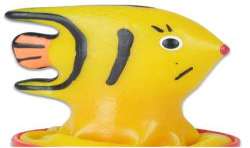 CONDOMERIE PRESERVATIVO DECORATIVO PINTADO A MANO PESCADO AKVARIUM