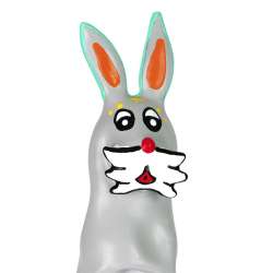 CONDOMERIE PRESERVATIVO DECORATIVO PINTADO A MANO CONEJITO