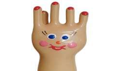 CONDOMERIE PRESERVATIVO DECORATIVO PINTADO A MANO GRAN MANO FELIZ