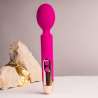 ROCKS OFF ORIEL VIBRADOR WAND FLEXIBLE FUCSIA