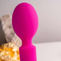ROCKS OFF ORIEL VIBRADOR WAND FLEXIBLE FUCSIA
