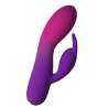 ROCKS OFF GLO GIRL VIBRADOR RABBIT MORADO