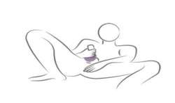 ROCKS OFF SPIRE ANILLO VIBRADOR PARA EL PENE NEGRO