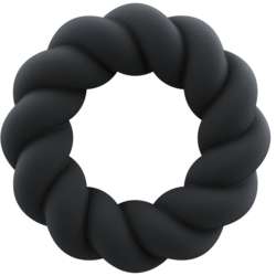 ROCKS OFF TWIST ANILLO MASTURBADOR SILICONA NEGRO