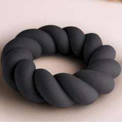 ROCKS OFF TWIST ANILLO MASTURBADOR SILICONA NEGRO