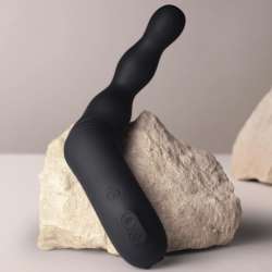 ROCKS OFF ADAPT VIBRADOR PROSTaTICO Y ANAL NEGRO