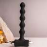 ROCKS OFF PETITE SENSATIONS PEARLS PLUG ANAL VIBRADOR NEGRO