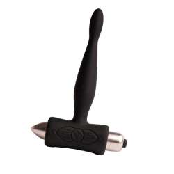 ROCKS OFF PETITE SENSATIONS TEAZER PLUG ANAL VIBRADOR NEGRO