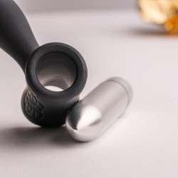 ROCKS OFF PETITE SENSATIONS TEAZER PLUG ANAL VIBRADOR NEGRO