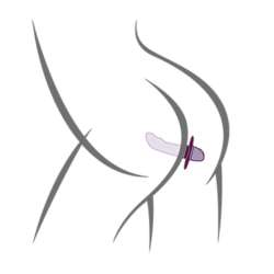 ROCKS OFF QUEST PROSTATE BULLET VIBRADOR PROSTaTICO NEGRO