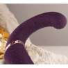ROCKS OFF GEMINI VIBRADOR DUAL PUNTO G Y ESTIMULADOR CLaTORIS MORADO