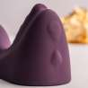 ROCKS OFF RUBY GLOW VIBRADOR SIT ON MORADO